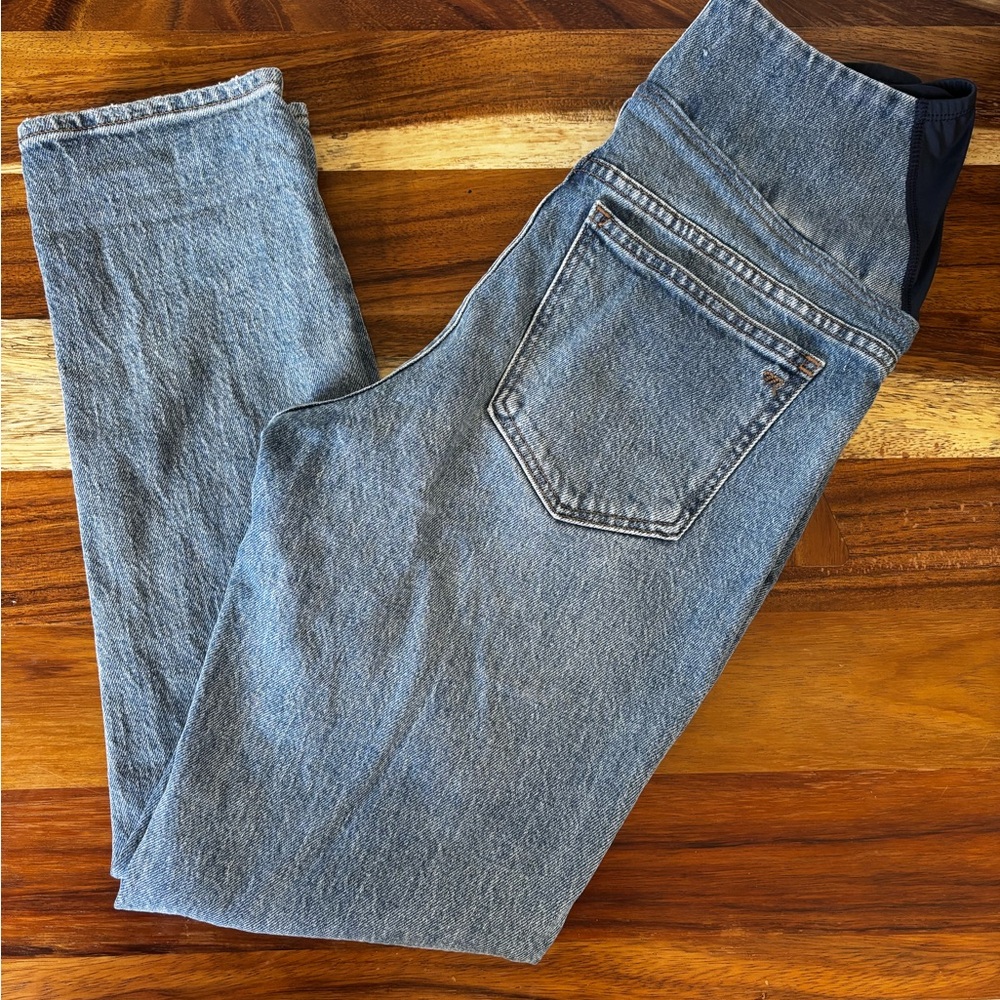 Madewell Women’s Maternity Straight Leg Jean